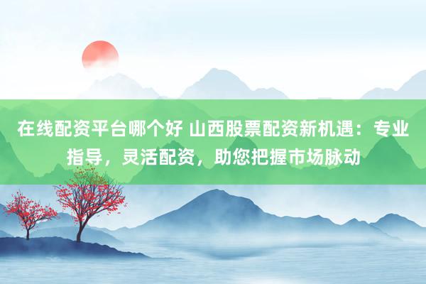 在线配资平台哪个好 山西股票配资新机遇：专业指导，灵活配资，助您把握市场脉动