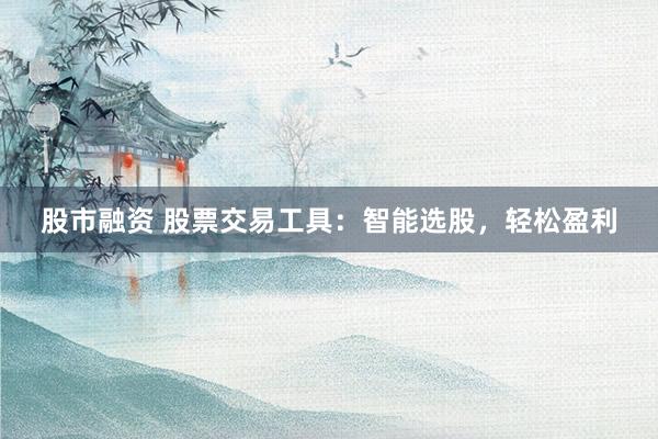股市融资 股票交易工具：智能选股，轻松盈利