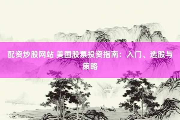 配资炒股网站 美国股票投资指南：入门、选股与策略