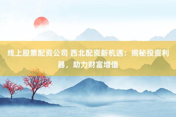 线上股票配资公司 西北配资新机遇：揭秘投资利器，助力财富增值